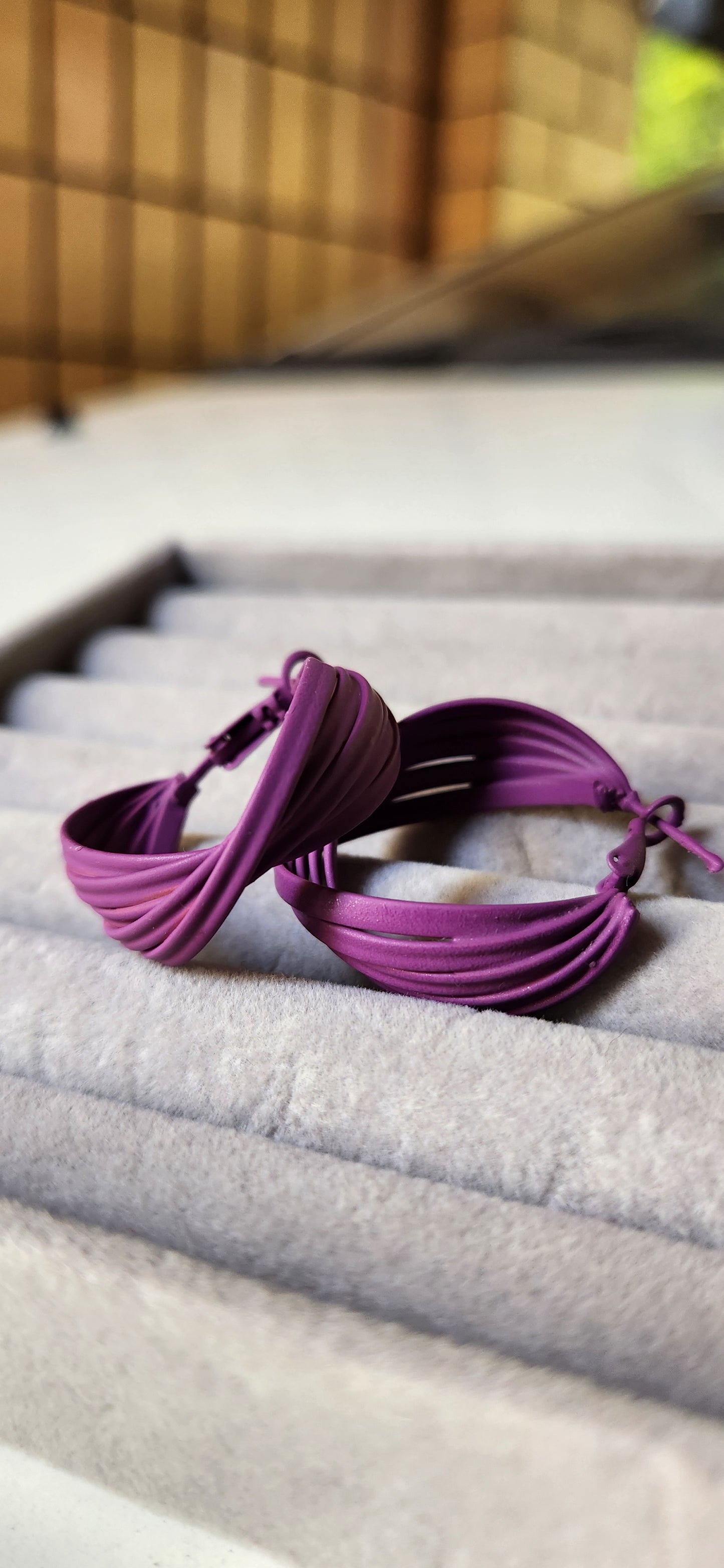 Purple Hoops