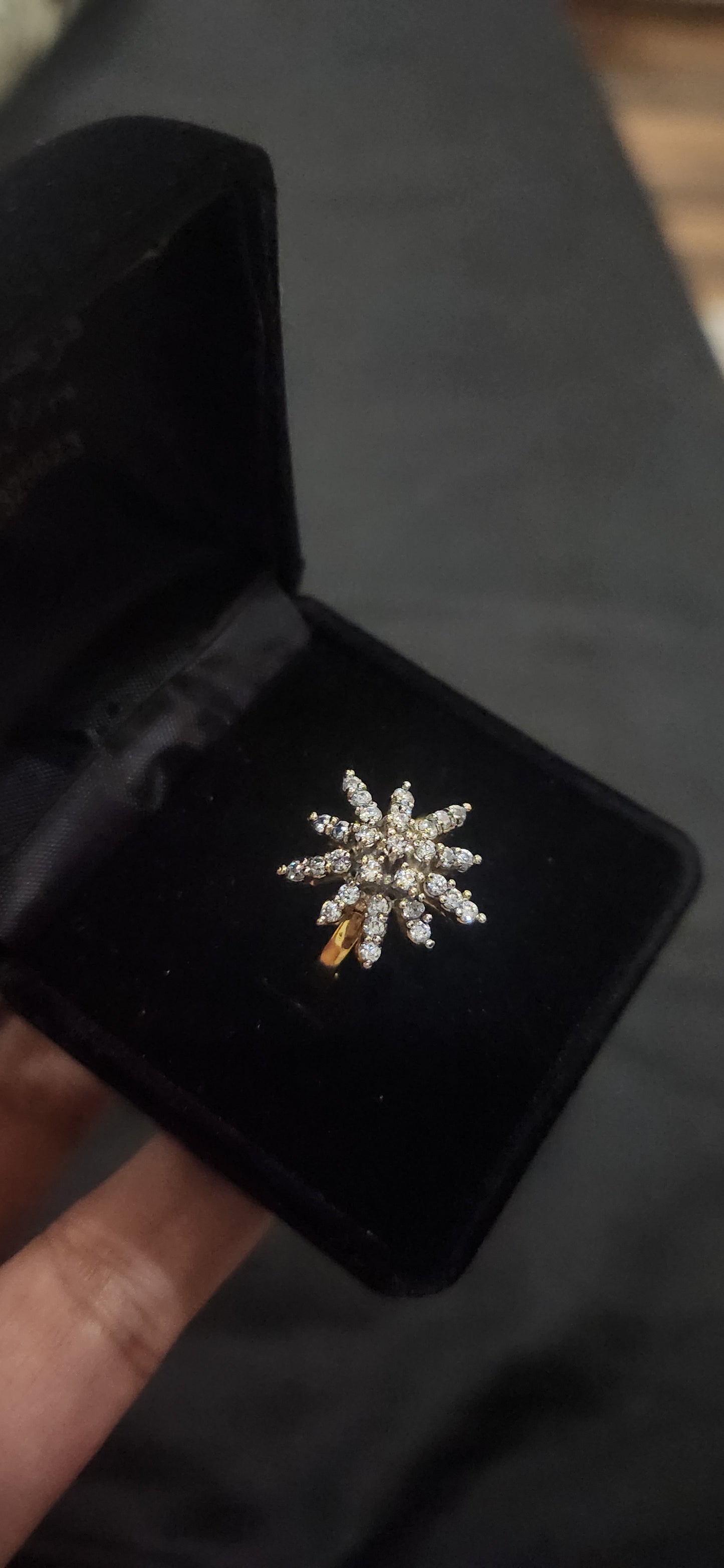 Starry Diamond Ring