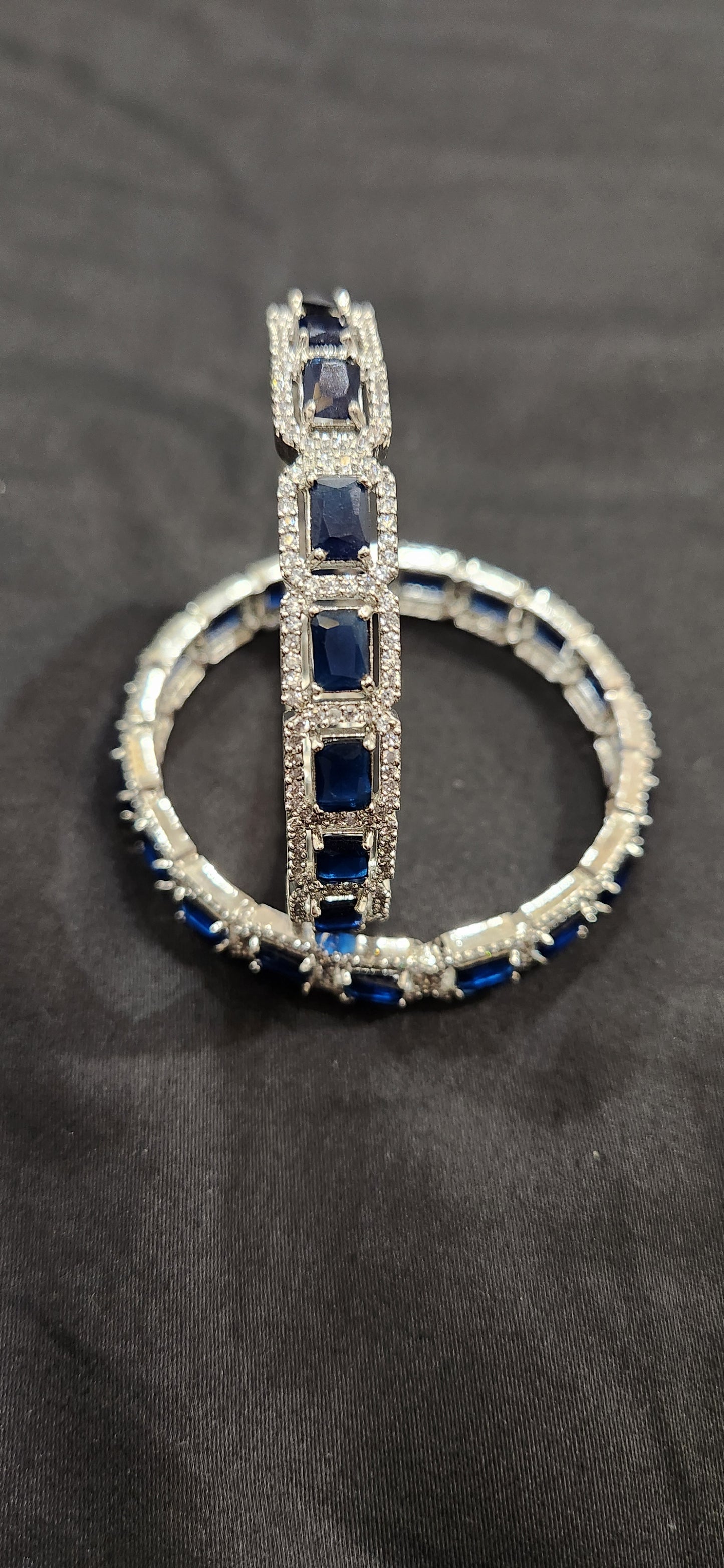 Sapphire Kara Set