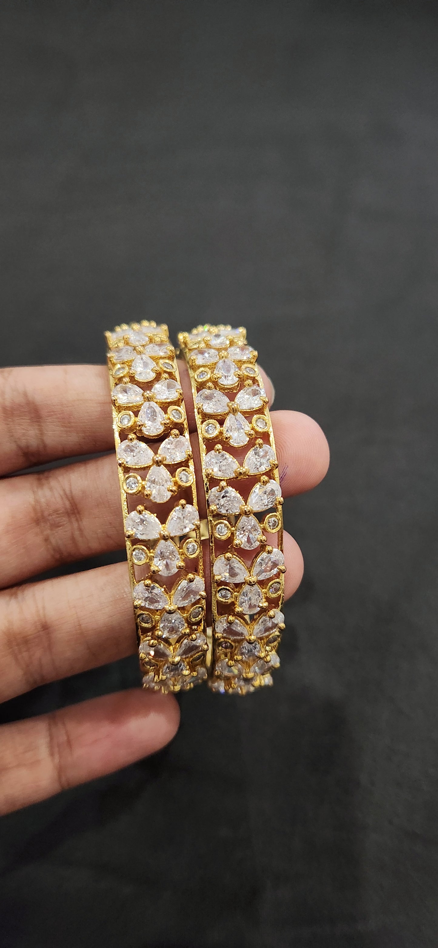Diamontes Kundan Kara Set