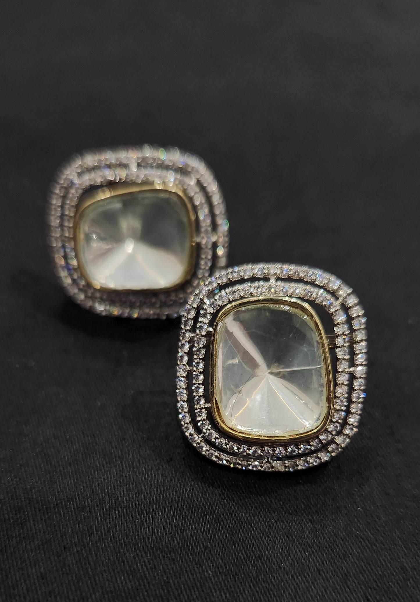 Uncut Polki Kundan Studs