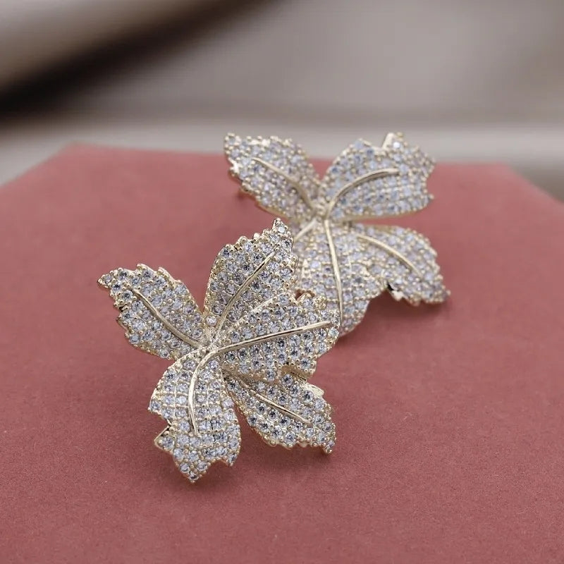 IVY Leaf Studs